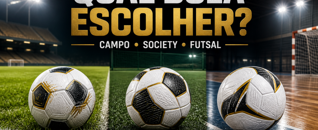 5 bolas Penalty para campo, society e futsal: como escolher