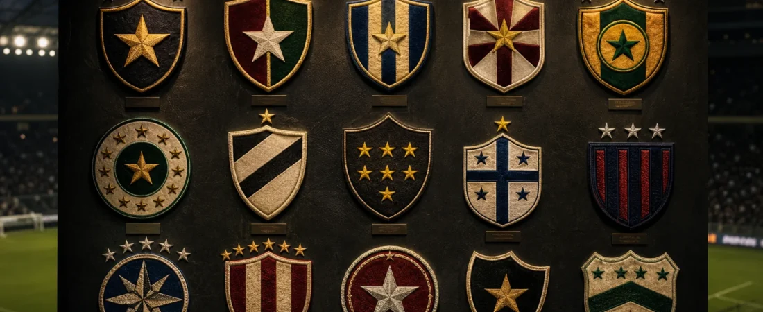 Por que os clubes brasileiros usam estrelas no escudo?