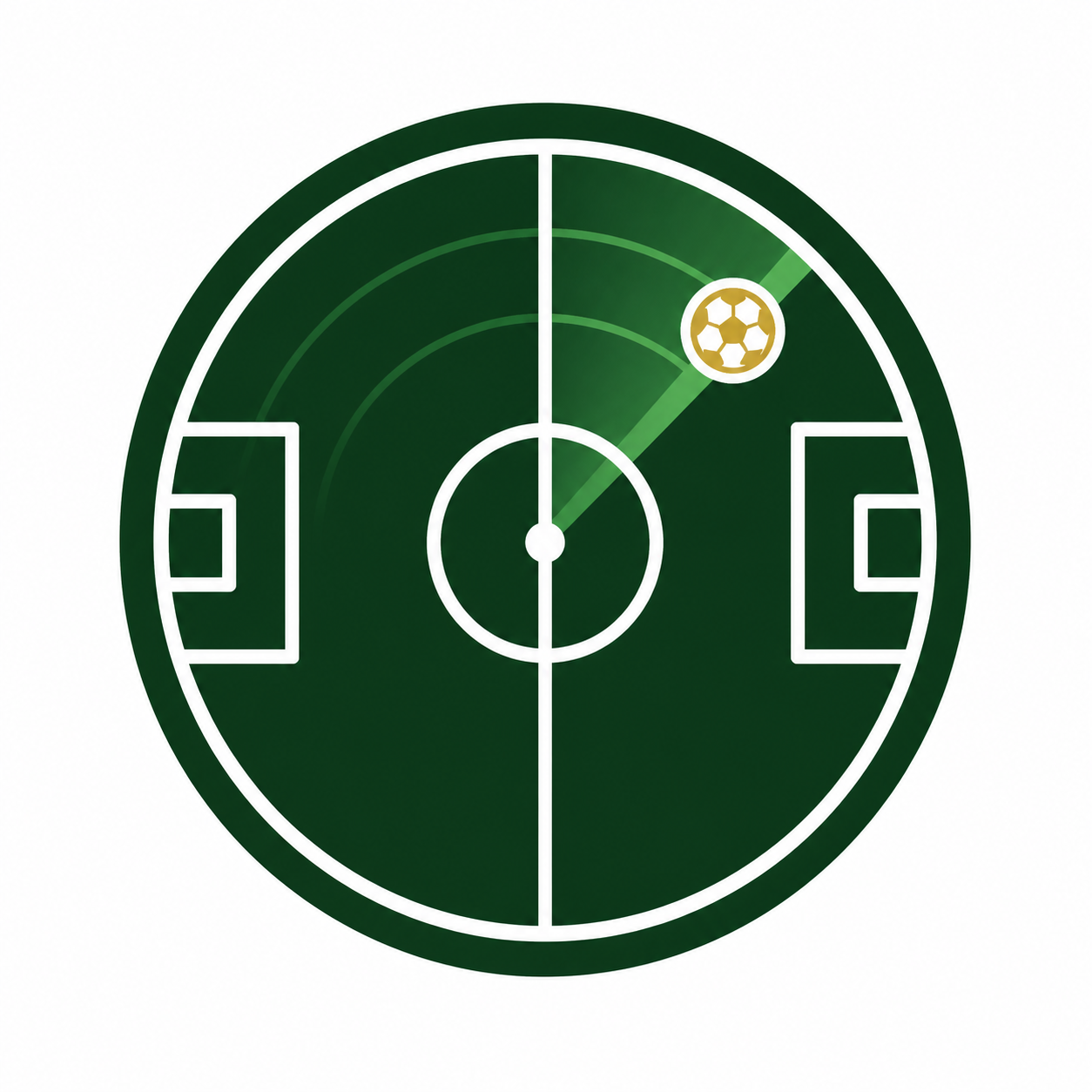 Símbolo do Radar do Gramado