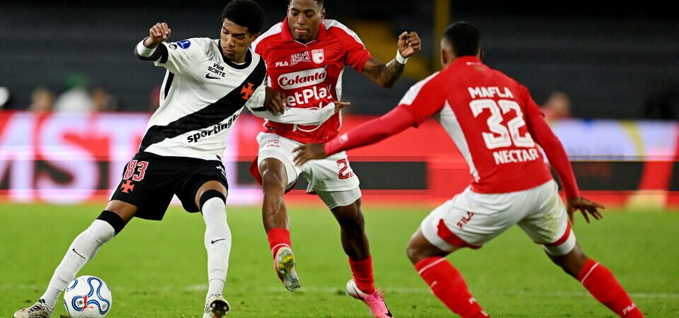 Vasco lidera em dribles na Sul-Americana e leva números fortes para a volta